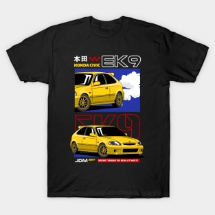 Iconic Civic Type R EK9 T-Shirt